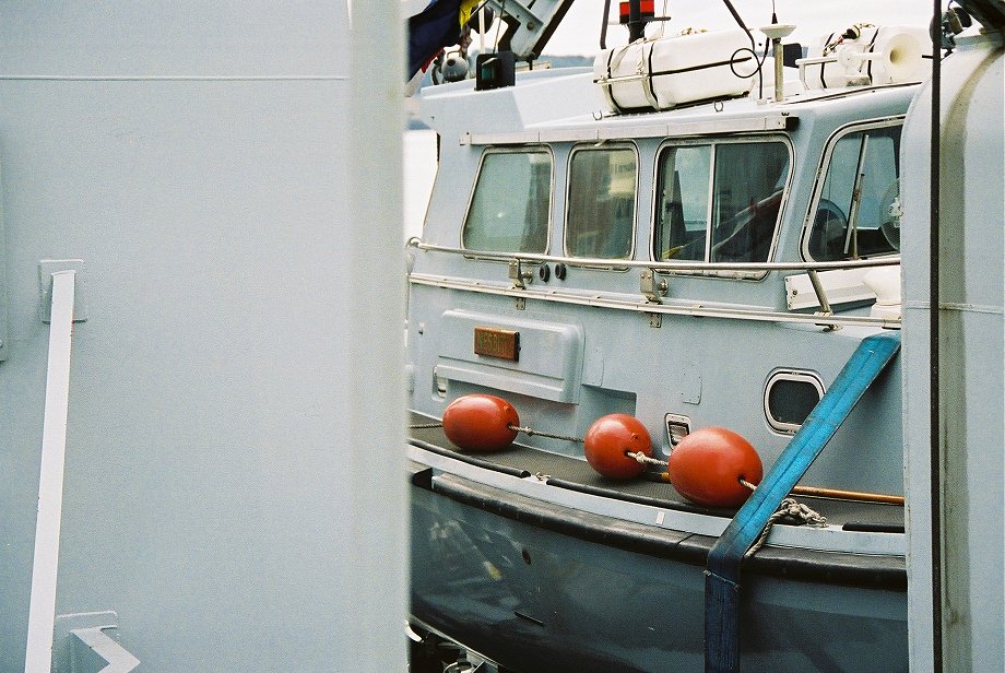 Survey ship H.M.S. Roebuck at Plymouth Navy Days 2006