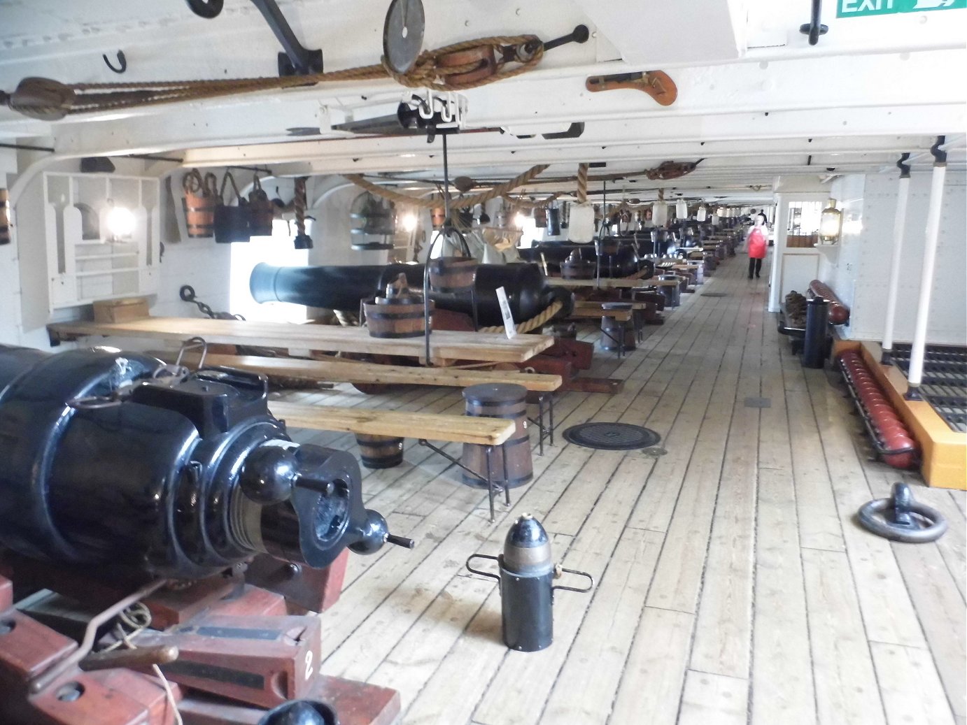 HMS warrior, Portsmouth, Tuesday 23/04/2019.. 