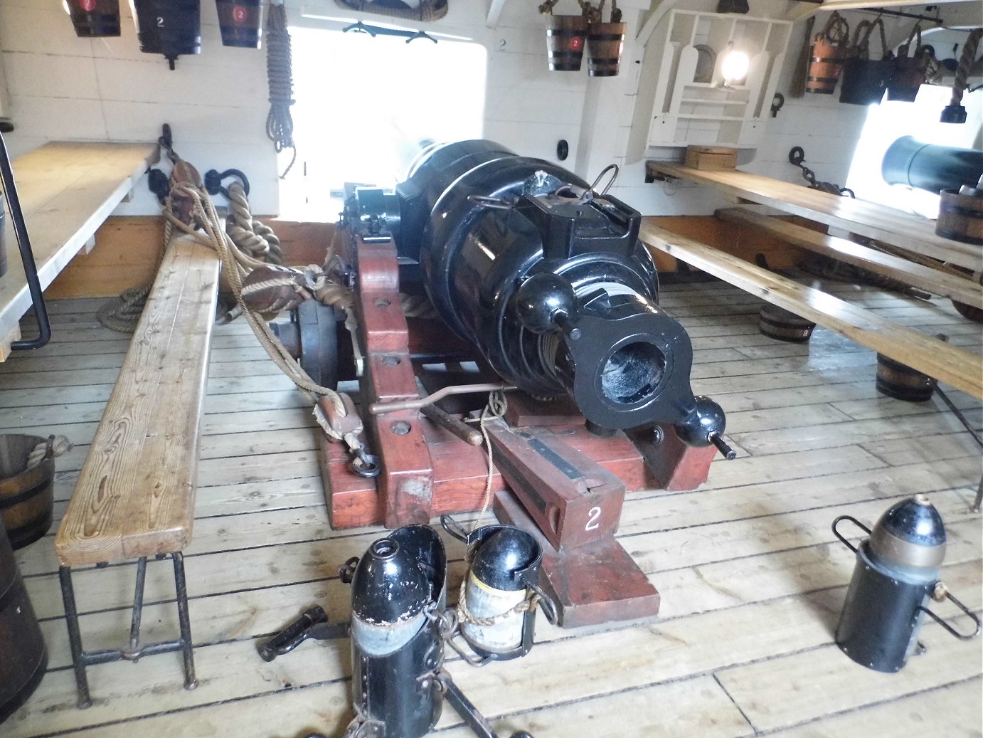 HMS warrior, Portsmouth, Tuesday 23/04/2019.. 