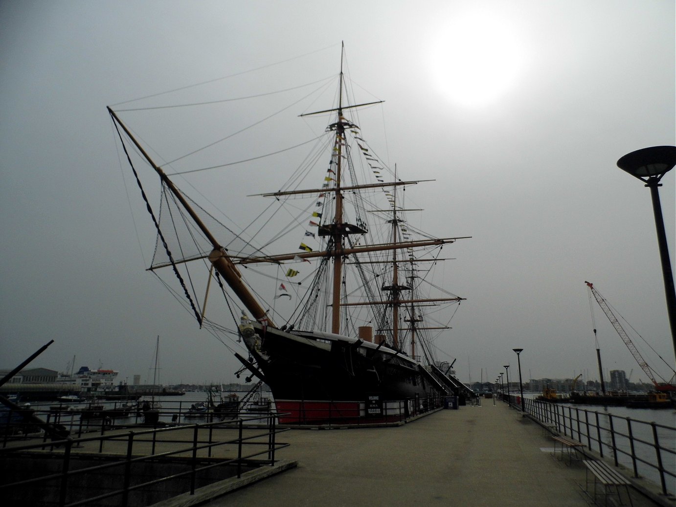 HMS warrior, Portsmouth, Tuesday 23/04/2019.. 