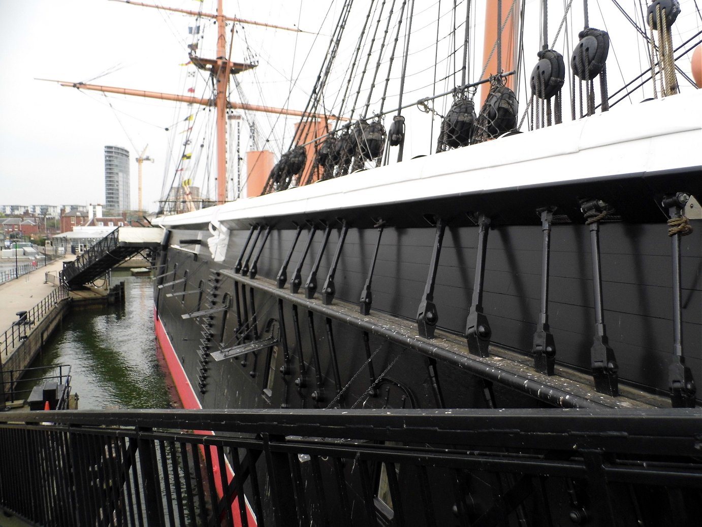 HMS warrior, Portsmouth, Tuesday 23/04/2019.. 