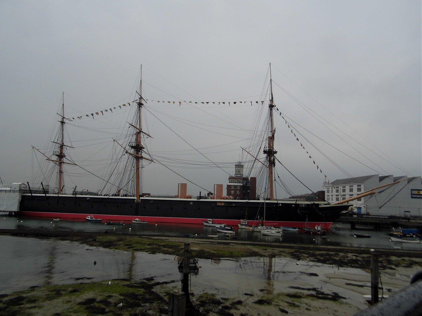 HMS warrior, Portsmouth, Tuesday 23/04/2019.. 