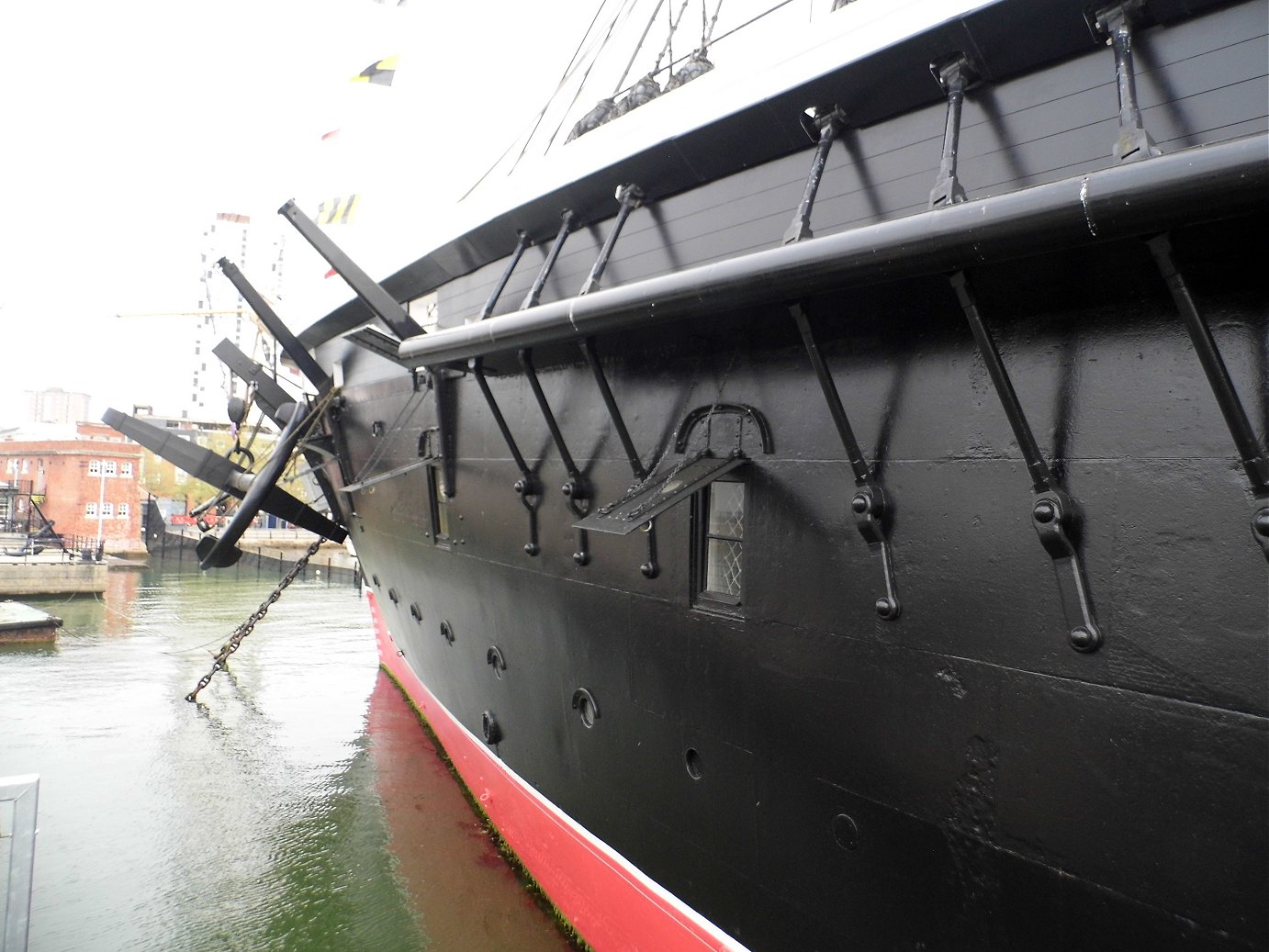 HMS warrior, Portsmouth, Tuesday 23/04/2019.. 