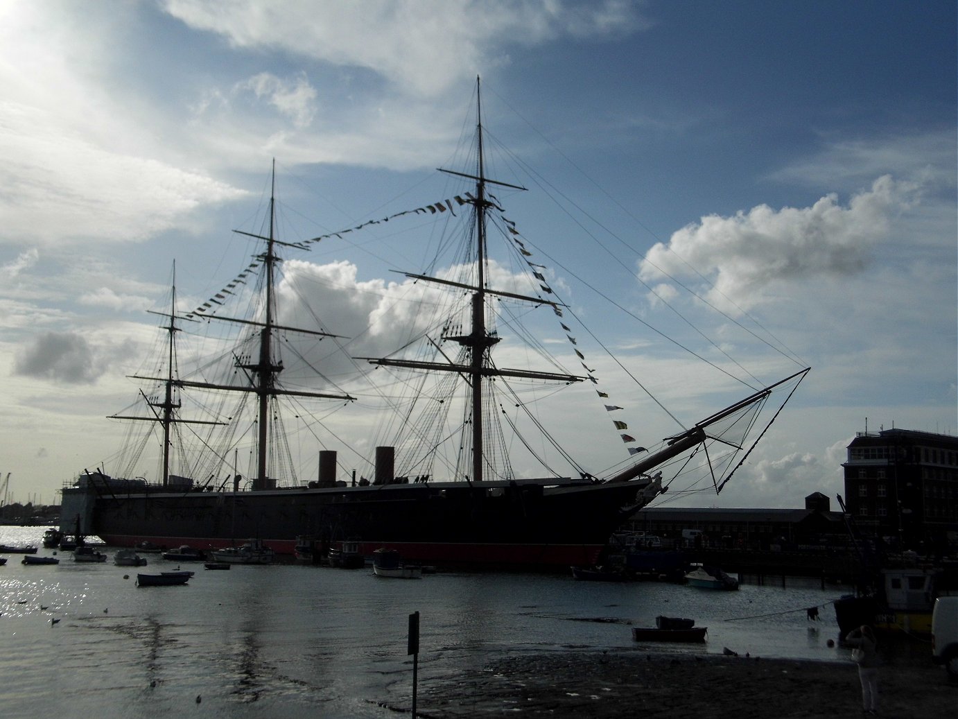 HMS warrior, Portsmouth, Tuesday 23/04/2019.. 