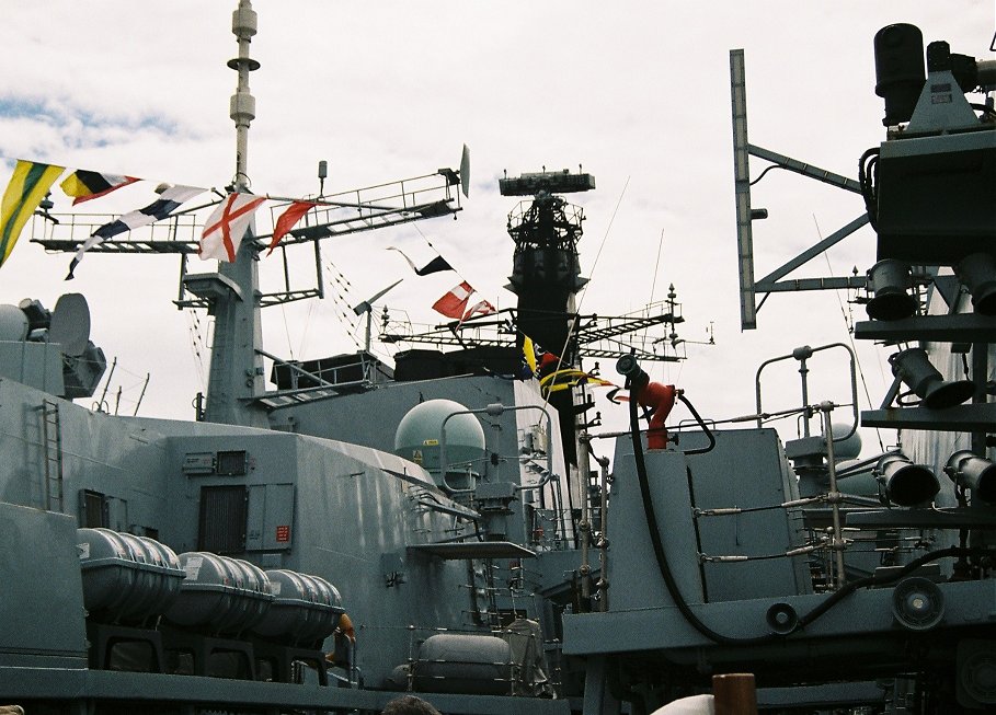 Type 23 frigate H.M.S. Westminster at Portsmouth Navy Days 2010