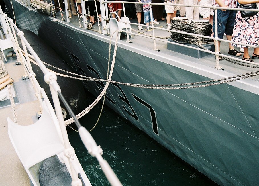 Type 23 frigate H.M.S. Westminster at Portsmouth Navy Days 2010