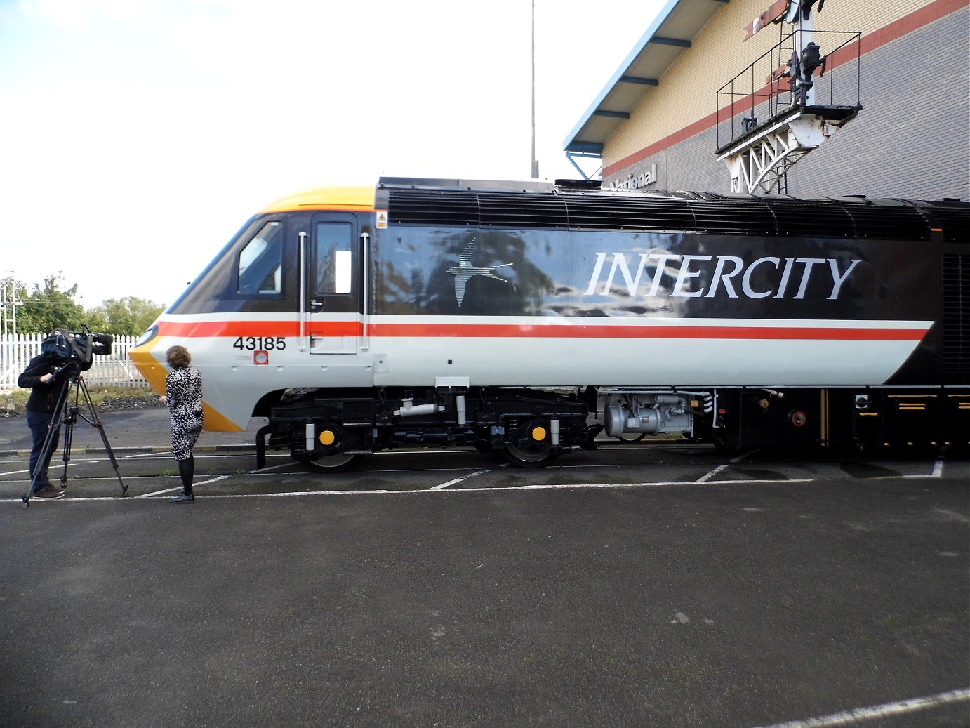 Smokebox number of 60008 Dwight D. Eisenhower, Sat 28/12/2013. 