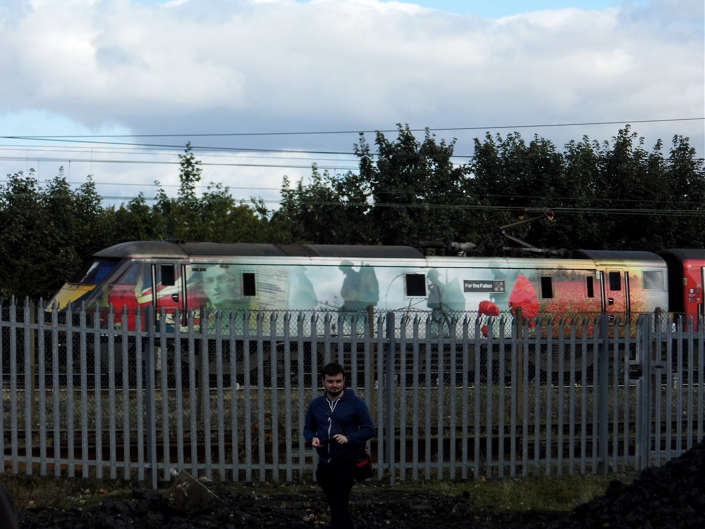 Nameplate of SR Battle of Britain 34109, Sat 28/12/2013. 