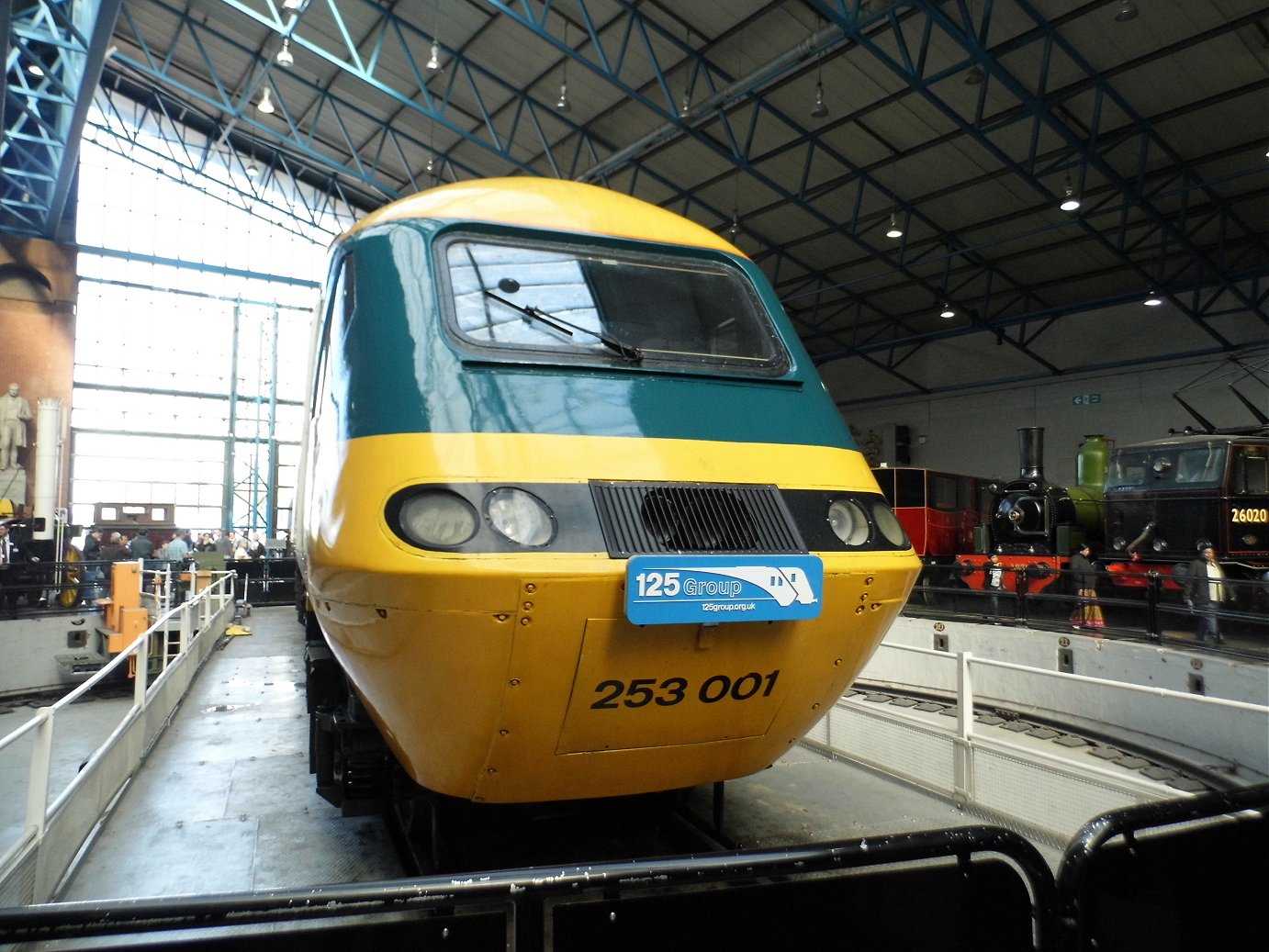 Cab of 60008 Dwight D. Eisenhower, Sat 28/12/2013. 