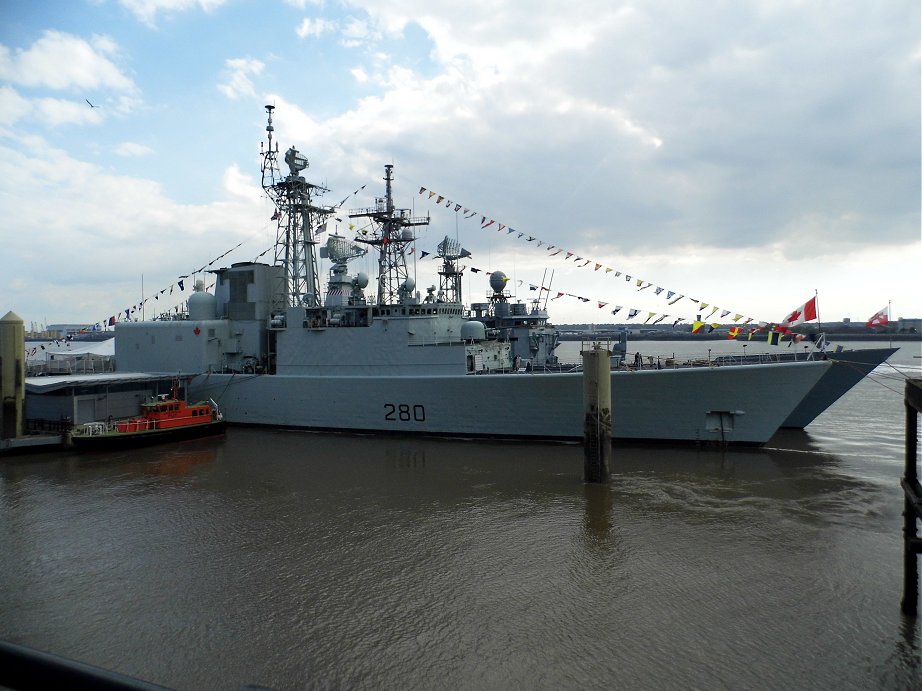 HMCS Iroquois, Liner terminal, Liverpool.  Sunday 26/05/2013. 