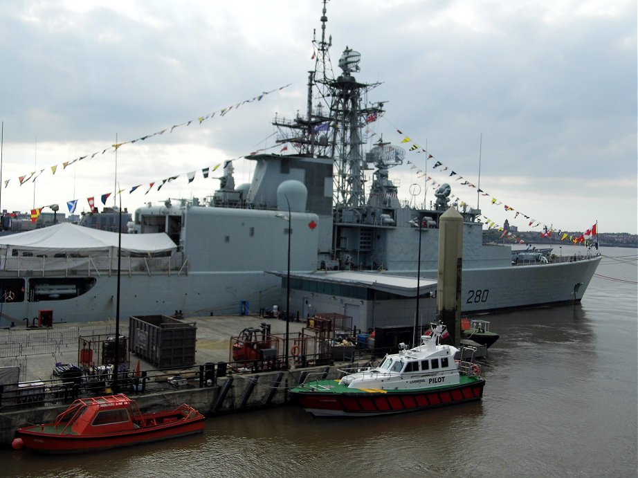 HMCS Iroquois, Liner terminal, Liverpool.  Sunday 26/05/2013. 