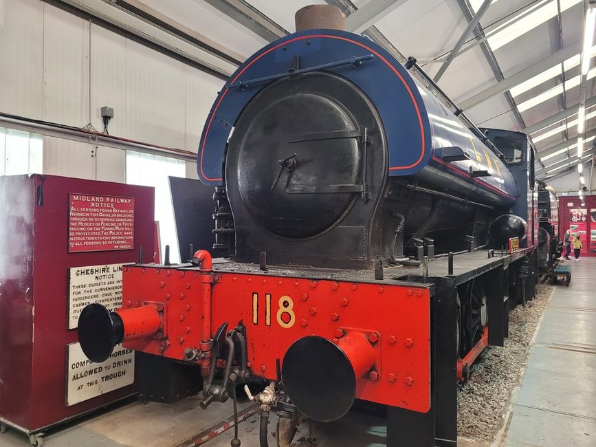 Nameplate of SR Battjin of Britain 34109, Sat 28/12/2013. 