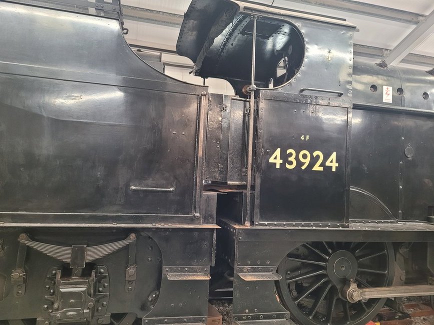 34A King's Cross Top Shed plate, Sat 28/12/2013. 