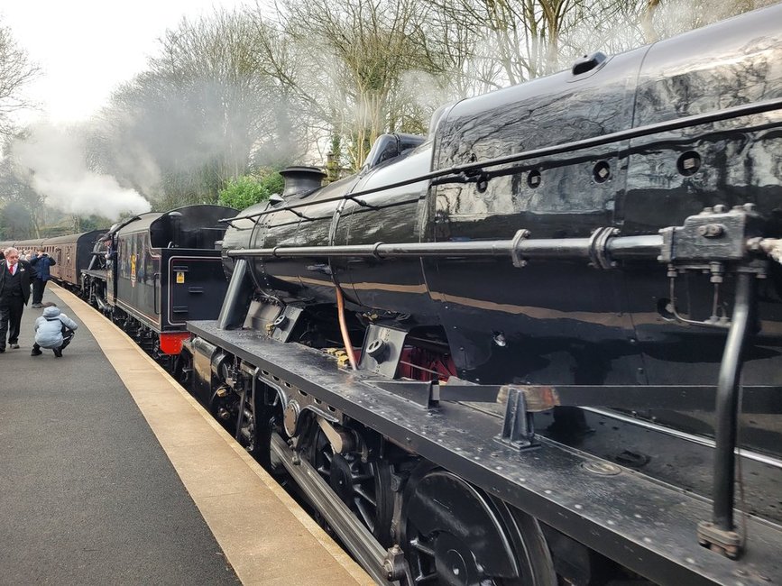 4468 Mallard, Sat 28/12/2013. 