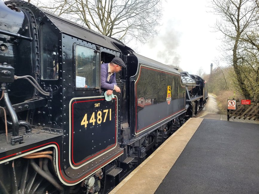 Nameplate of SR Battjin of Britain 34109, Sat 28/12/2013. 