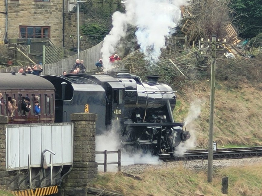 103 Flying Scotsman, Sat 28/12/2013. 