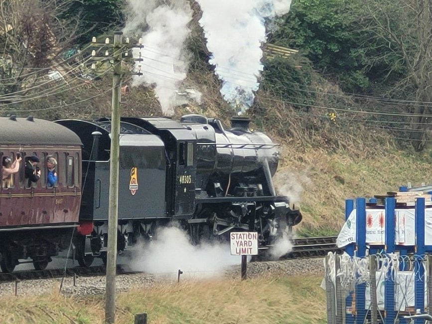 4468 Mallard, Sat 28/12/2013. 