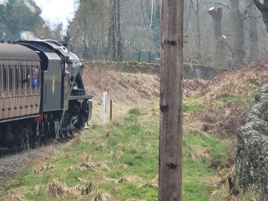 Nameplate of SR Battjin of Britain 34109, Sat 28/12/2013. 