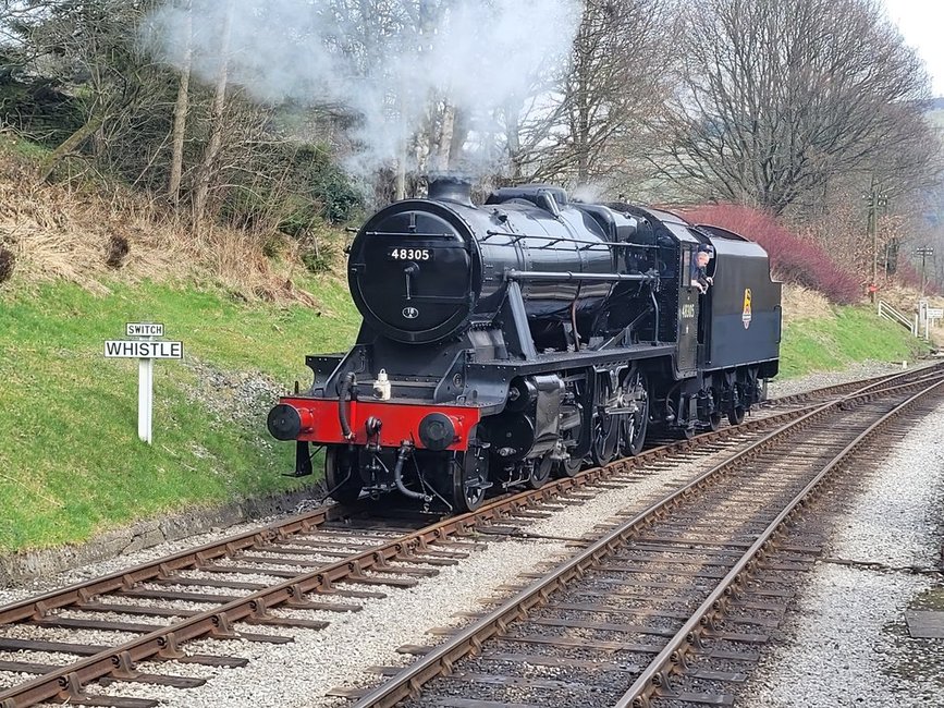 LNER A3 2743/60089, Sat 28/12/2013. 