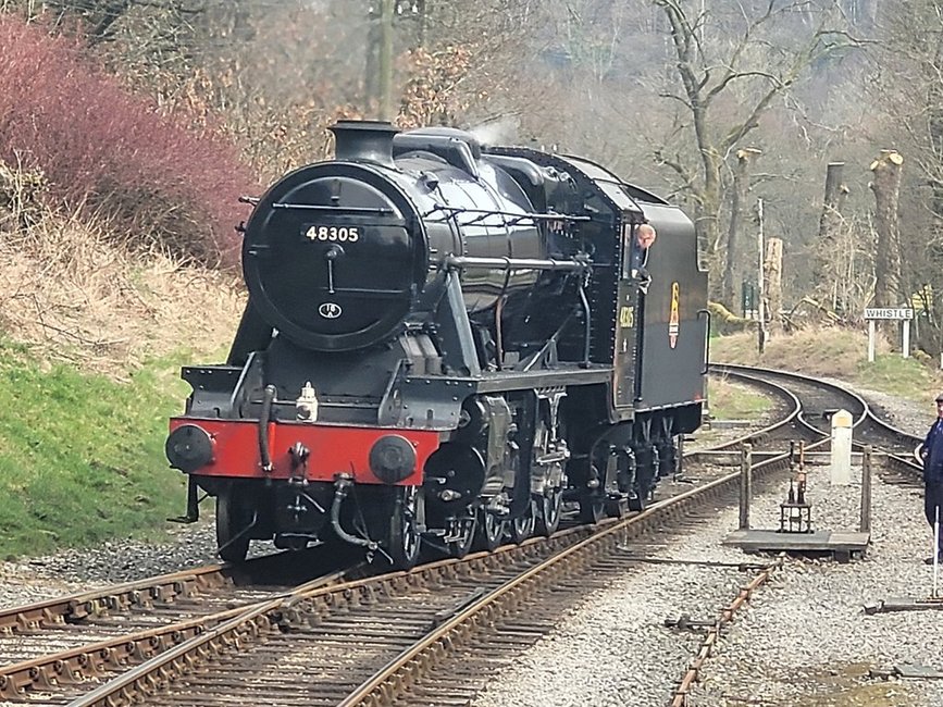 LNER D49 Shire pioneer 234/2700/62700 Yorkshire, Sat 28/12/2013. 
