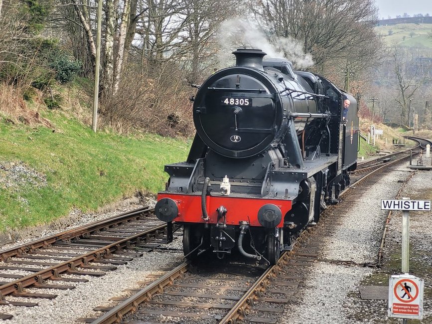 LNER D49 Shire pioneer 234/2700/62700 Yorkshire, Sat 28/12/2013. 