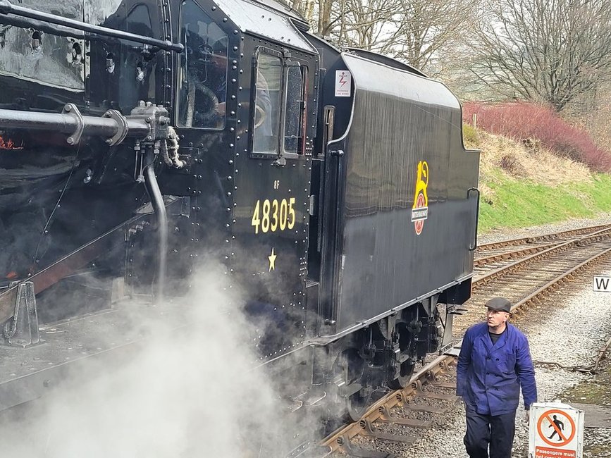 LNER D49 Shire pioneer 234/2700/62700 Yorkshire, Sat 28/12/2013. 