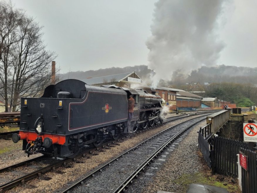 4468 Mallard, Sat 28/12/2013. 