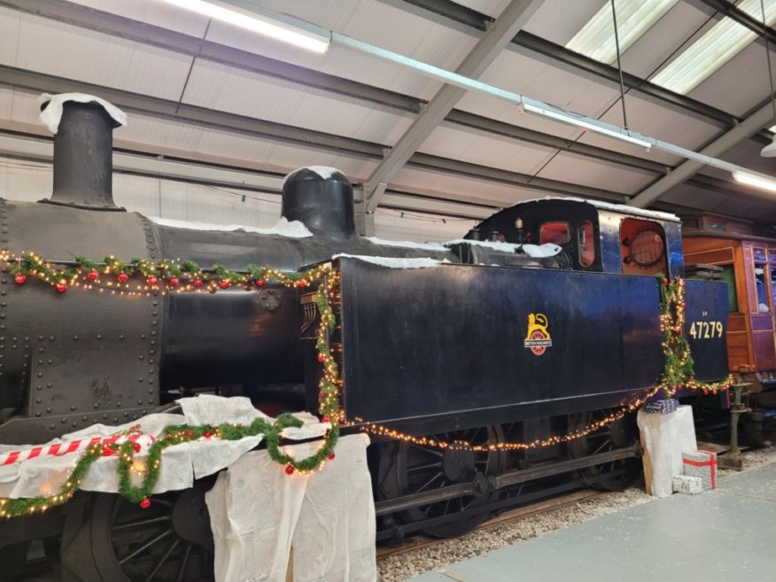 Nameplate of SR Battle of Britain 34109, Sat 28/12/2013. 