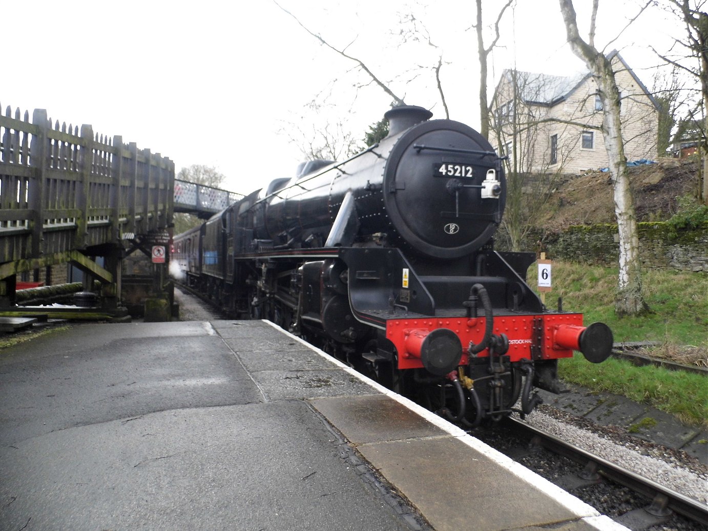 4468 Mallard, Sat 28/12/2013. 