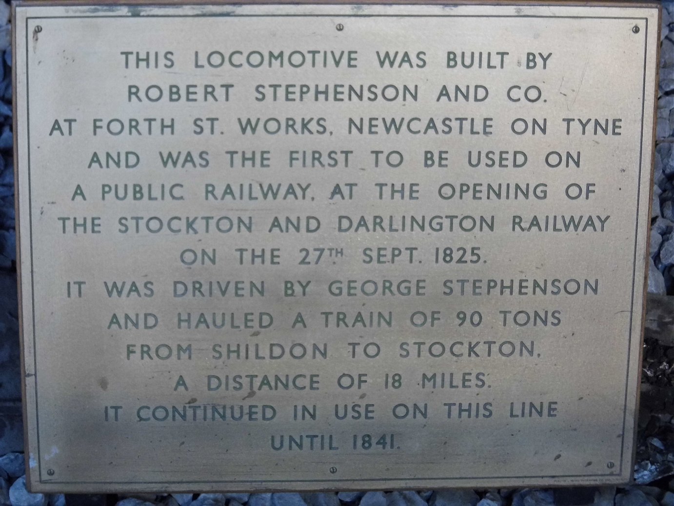 Locomotion Head of Steam Darlington, Fri 27/05/2016.