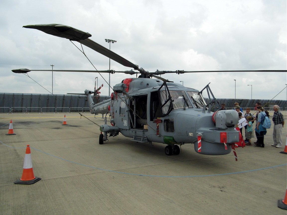 Westland Lynx, RAF Waddington 6th July 2014.