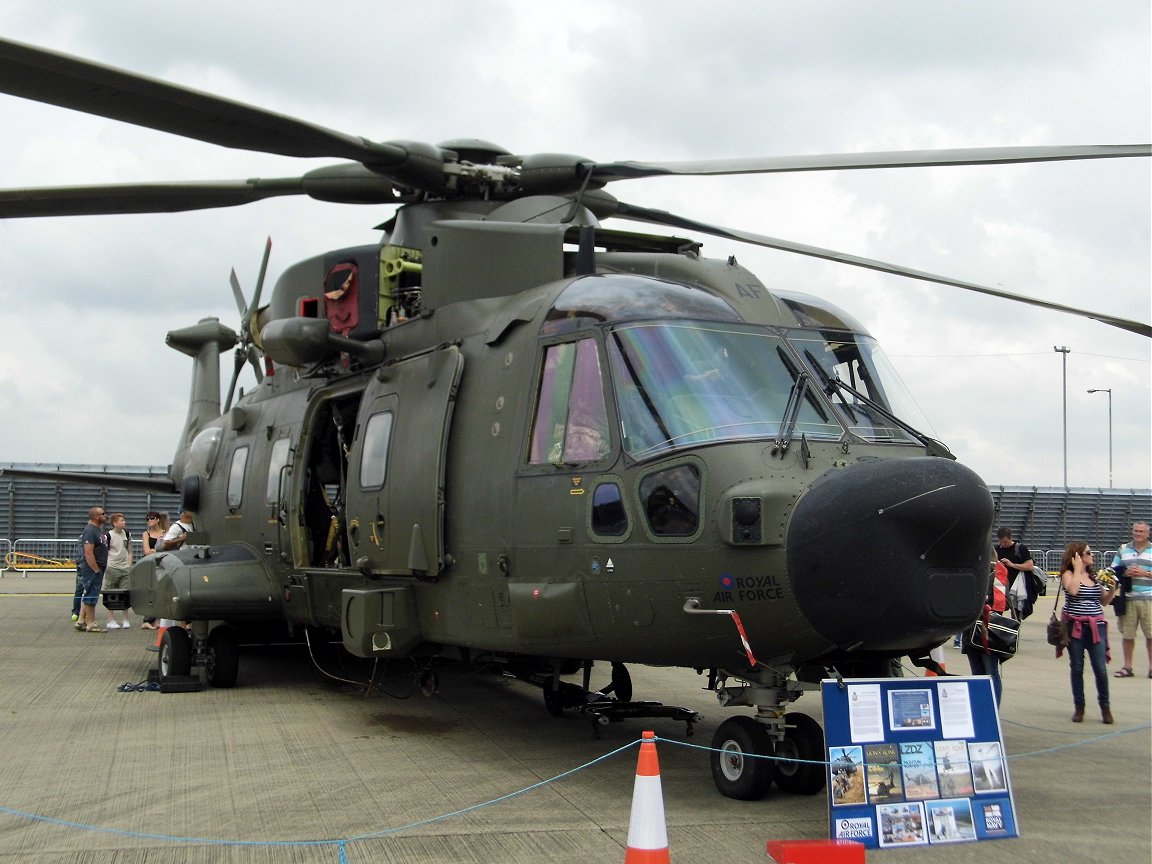 RAF Westland Merlin, RAF Waddington 6th July 2014.