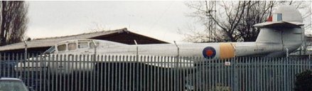 Chelmsford's Meteor WH132, March 2001.