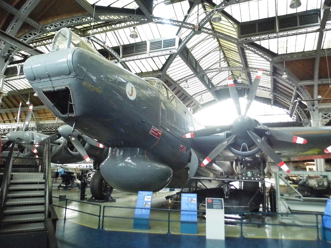 RAF Avro Shackleton, Museum of Science and Industry, Manchester, 8th October 2015.