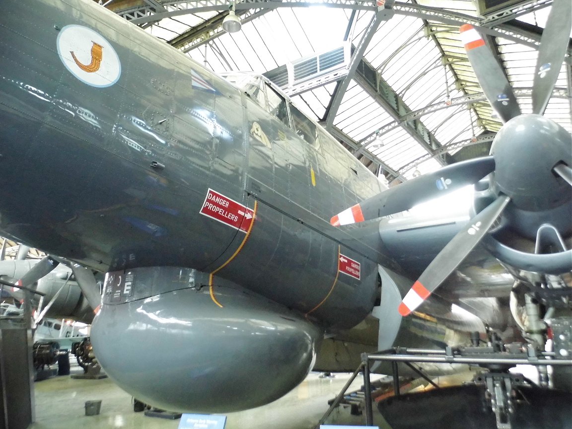 RAF Avro Shackleton, Museum of Science and Industry, Manchester, 8th October 2015.