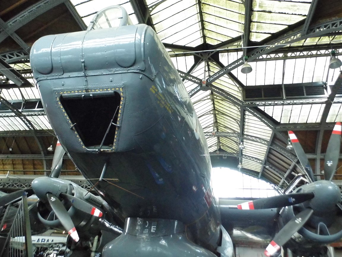 RAF Avro Shackleton, Museum of Science and Industry, Manchester, 8th October 2015.