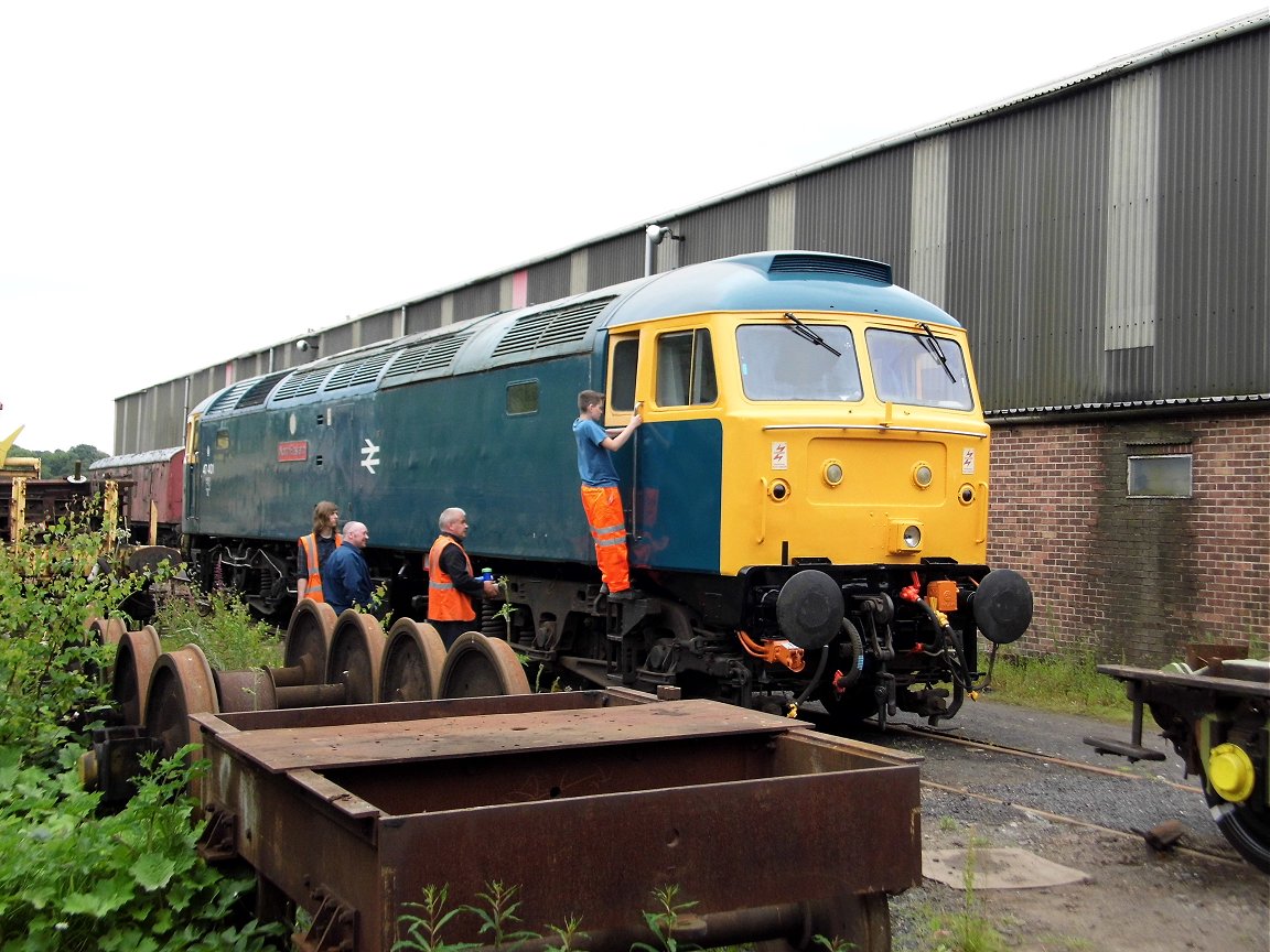 46009 'Operation Smash Hit' display, Sat 28/12/2013.. 