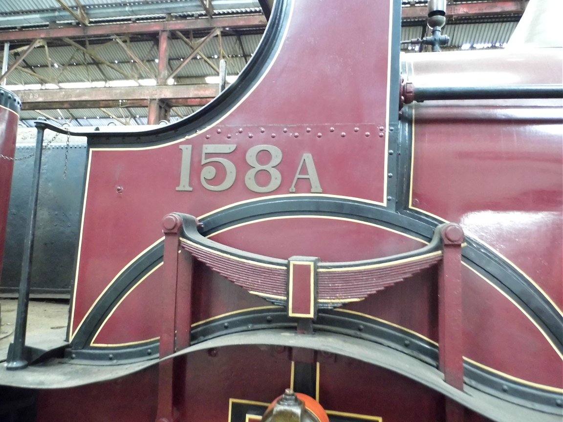 Nameplates for A4 60011 Empire of India and A2 60500 Edward Thompson, Sat 28/12/2013. 