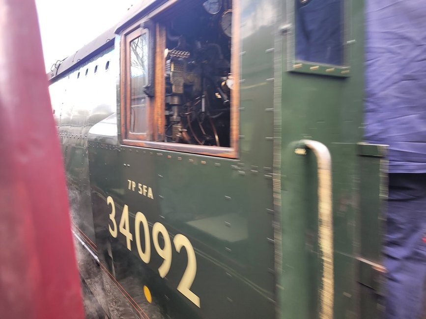 103 Flying Scotsman, Sat 28/12/2013.