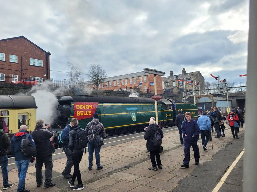 LNER D49 Shire pioneer 234/2700/62700 Yorkshire, Sat 28/12/2013.
