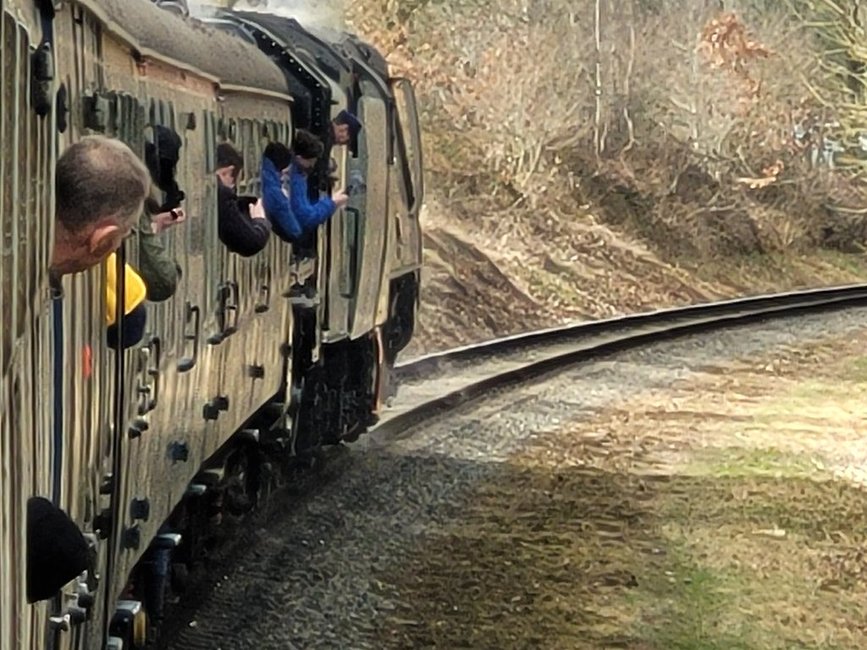 LNER A3 2743/60089, Sat 28/12/2013.