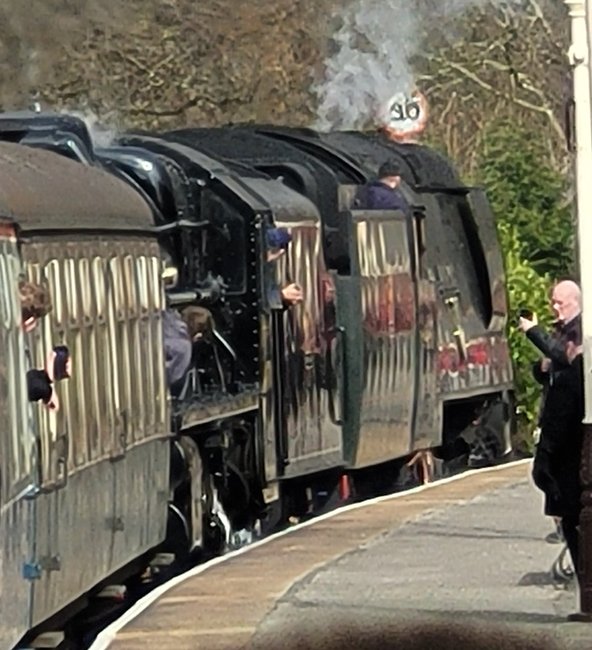 LNER D49 Shire pioneer 234/2700/62700 Yorkshire, Sat 28/12/2013.