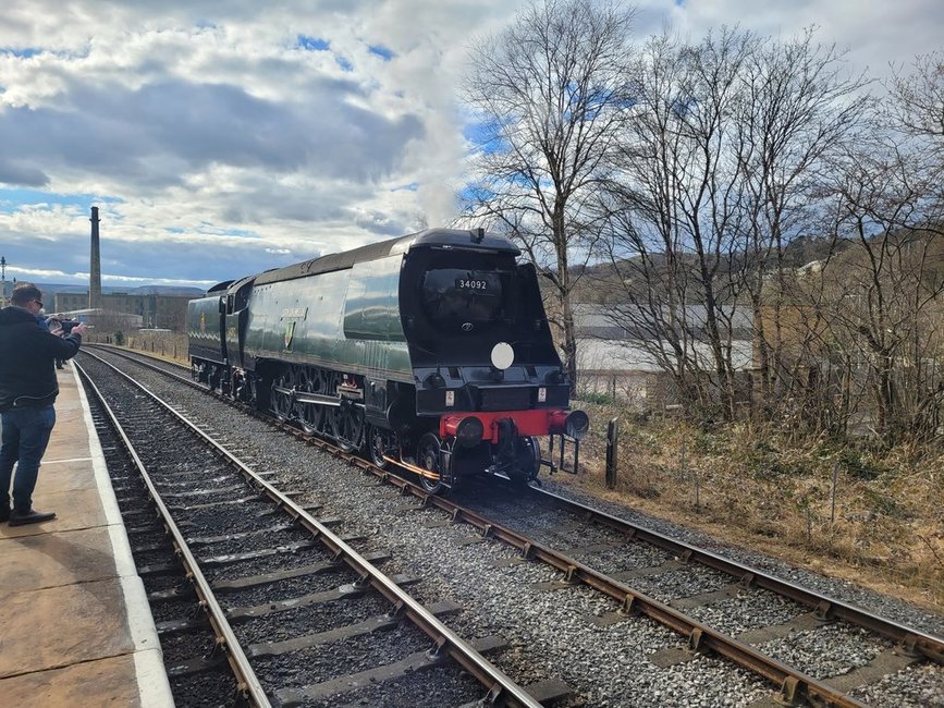 LNER D49 Shire pioneer 234/2700/62700 Yorkshire, Sat 28/12/2013.