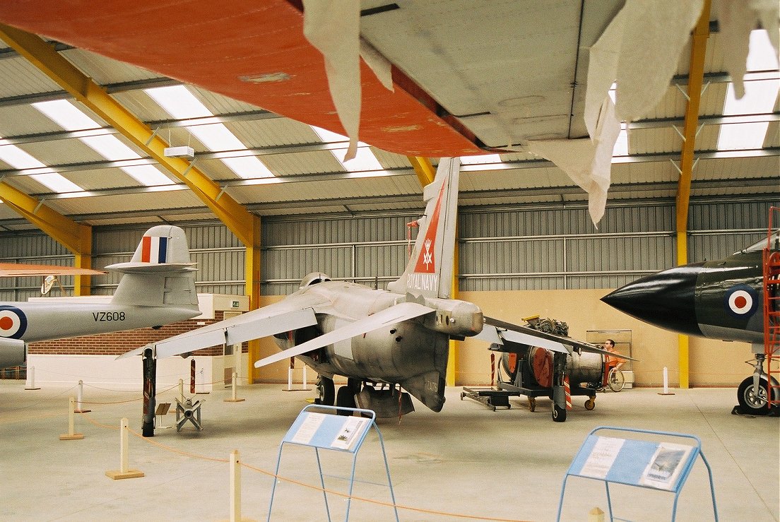 Bae Sea Harrier FRS1, Newark Air Museum 2006.