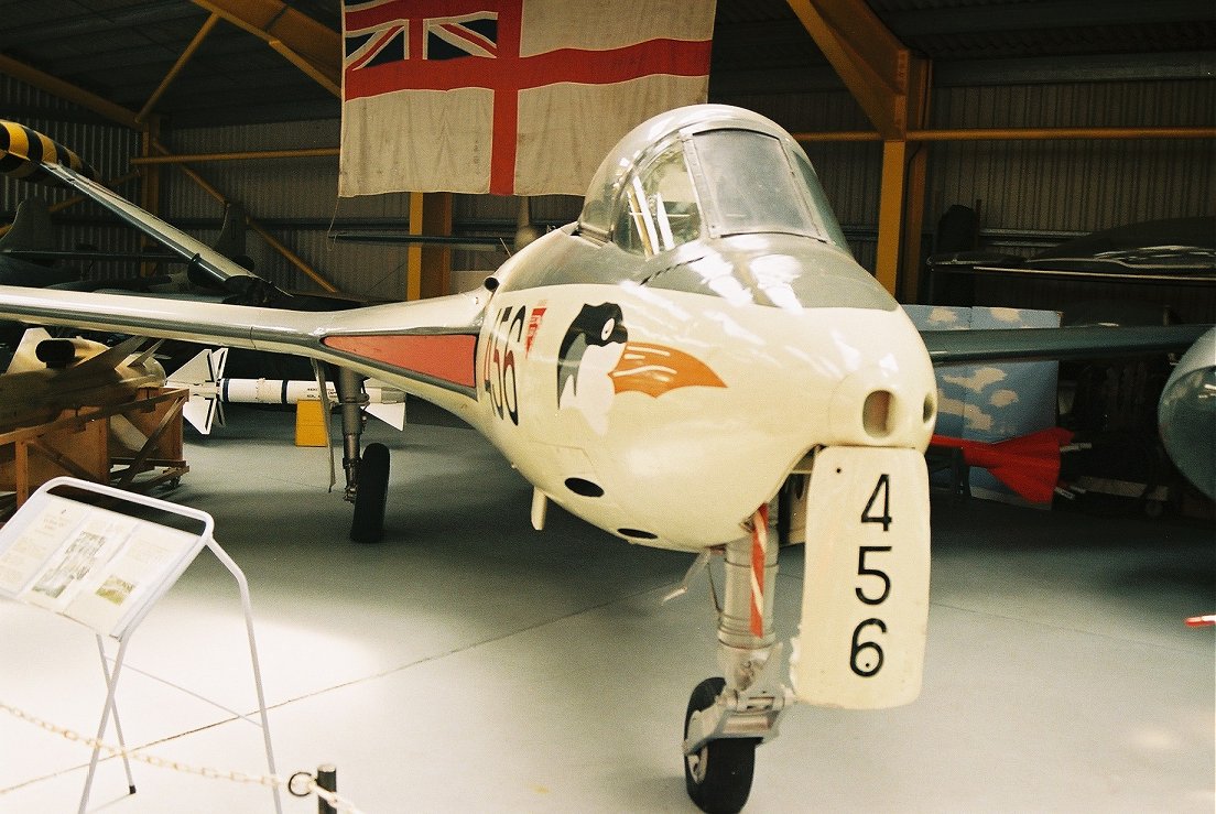 DeHavilland Sea Hawk, Newark Air Museum 2006.