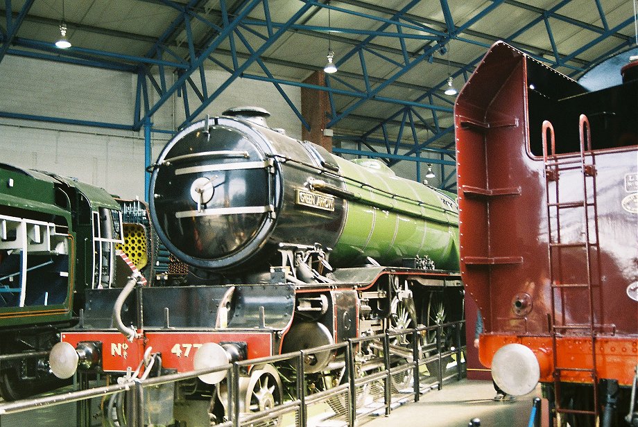 4771 Green Arrow at NRM, York Wed 20/4/11.
