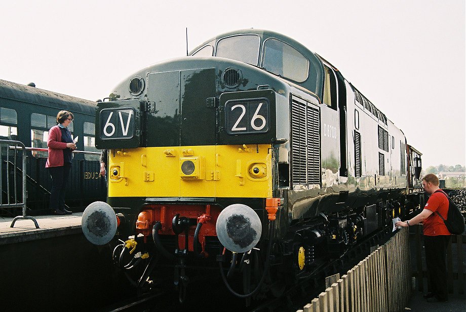 D6700 at NRM, York Wed 20/4/11. 