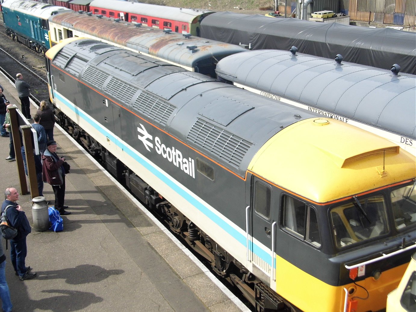 LNER D49 Shire pioneer 234/2700/62700 Yorkshire, Sat 28/12/2013. 