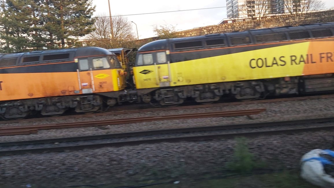 Cab of 60008 Dwight D. Eisenhower, Sat 28/12/2013. 