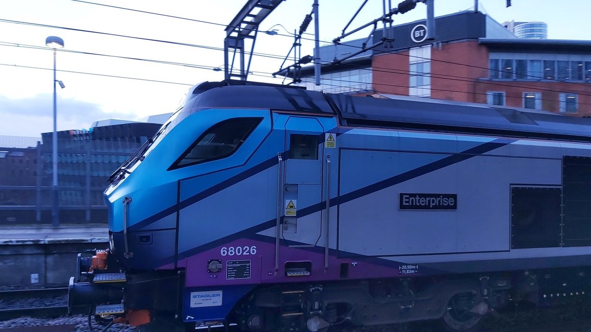 Cab of 60008 Dwight D. Eisenhower, Sat 28/12/2013. 